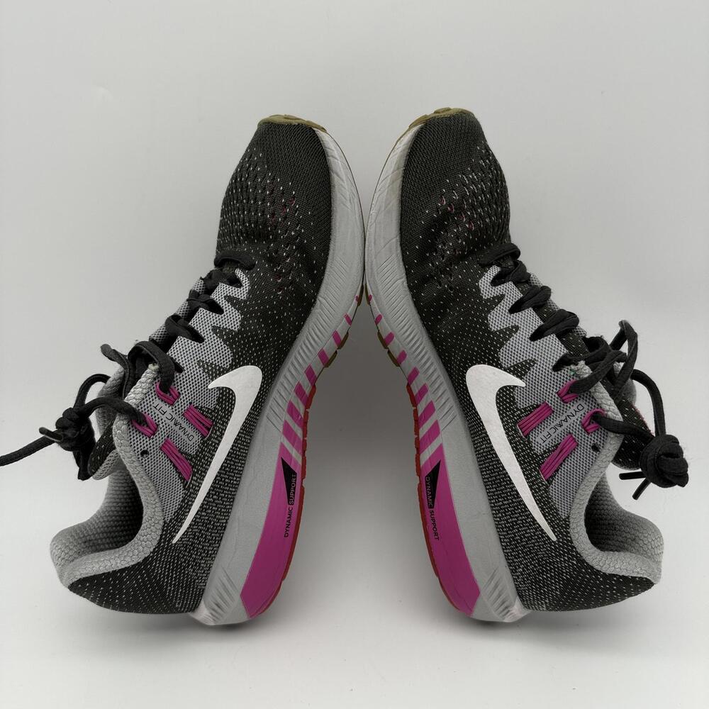 Nike Air Zoom Structure 20 Womens Running 'Anthracite Pink' Size 7 - Picture 7 of 9